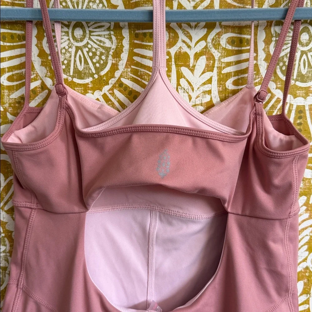 Free People Movement Baseline UV Protection Tennis Mini Dress Petal Pink Sz M - Picture 10 of 13